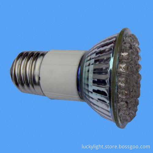 48-piece JDR LED Spotlight Bulb with 4W Power, E27 Socket and 300lm Luminous Flux